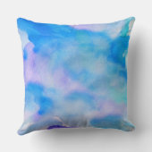 パステル水彩レトロデザイン装飾用クッション クッション (裏面)