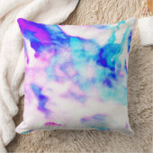 パステル水彩レトロデザイン装飾用クッション クッション (ブランケット)