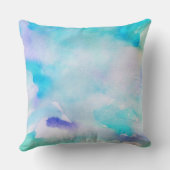 パステル水彩レトロデザイン装飾用クッション クッション (裏面)