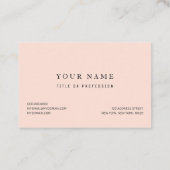 パステル水彩人魚はかりで測模様（名前） 名刺 (裏面)