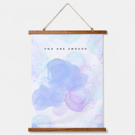 パステル水彩十分感動的」 吊り下げ型タペストリー
