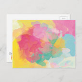 パステル水彩 ポストカード (正面/裏面)