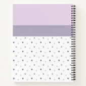 パステル水玉模様 ノートブック (裏面)