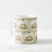 パステル池:ダックインスパイアティーカップ🌼☕ コーヒーマグカップ (正面左)