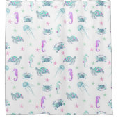 パステル海ライフ シャワーカーテン (正面)