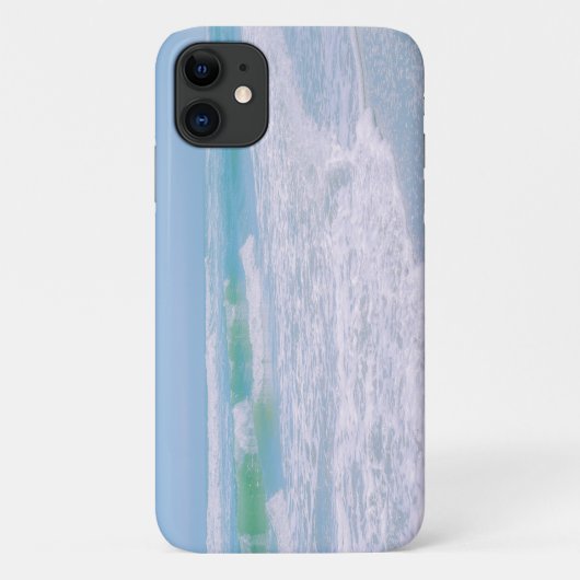 パステル海波ビーチiPhone 11ケース Case-Mate iPhoneケース (裏面)