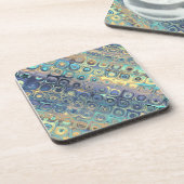 パステル液体ドット コースター (左側)