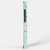 パステル液体抽象芸術大理石 SAMSUNG GALAXYケース (右側面)