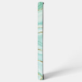 パステル液体抽象芸術大理石 SAMSUNG GALAXYケース (左側面)