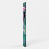 パステル淡い色のグリーンピンク花iPhone 11ケース Case-Mate iPhoneケース (裏面/右)