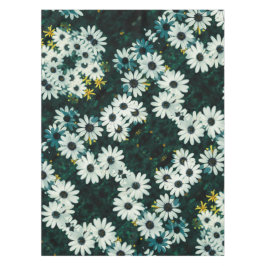 パステル淡い色のナマカルアンドオステオスペルムフラワー テーブルクロス