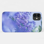パステル淡い色のパープルジャカランダ花iPhone 11ケース Case-Mate iPhoneケース (裏面(横))