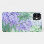 パステル淡い色のパープルジャカランダ花iPhone 11ケース Case-Mate iPhoneケース (裏面(横))