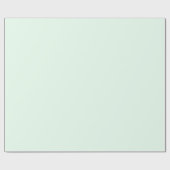 パステル無地のミント ラッピングペーパー (フラット)