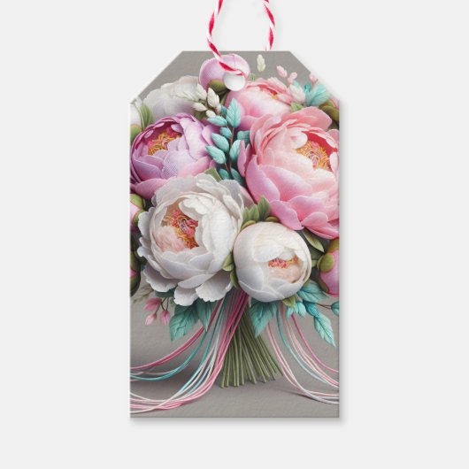 パステル牡丹、Natasha Us ギフトタグ (正面)