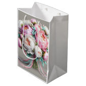 パステル牡丹、Natasha Us ミディアムペーパーバッグ (正面アングル)