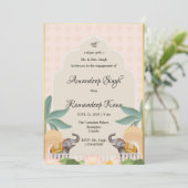 パステル王室のムガルテーマシーク教皇招待 招待状 (スタンド正面)