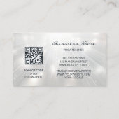 パステル白熱［赤熱］光を放つカラーズマンダラ 名刺 (裏面)