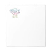 パステル祈ズエンジェル ノートパッド (正面)