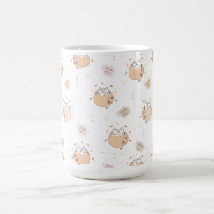 パステル秋かわいい猫たち コーヒーマグカップ