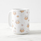 パステル秋かわいい猫たち コーヒーマグカップ (正面左)