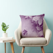 パステル秋パープル葉ズ クッション (椅子)