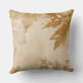 パステル秋ブラウン離れズ クッション (裏面)