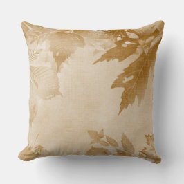 パステル秋ブラウン離れズ クッション