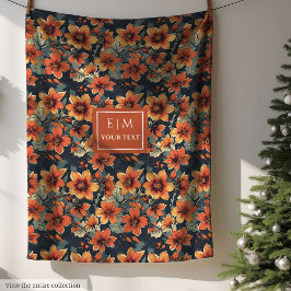 パステル秋ミュート色テラコッタ毛布 フリースブランケット