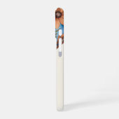 パステル秋開花 iPhone 16ケース (左側面)