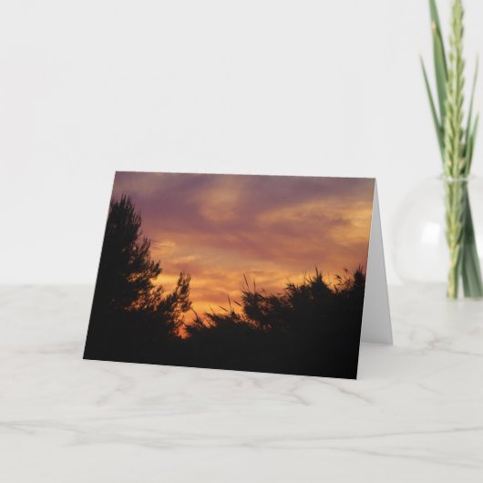 パステル空景観カード カード (正面)