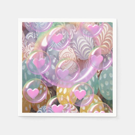 パステル紙ナプキンス スタンダードカクテルナプキン (正面)