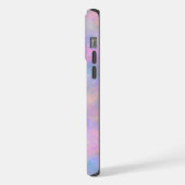 パステル素晴らしカラーの組み合わせ iPhoneケース (左側面)