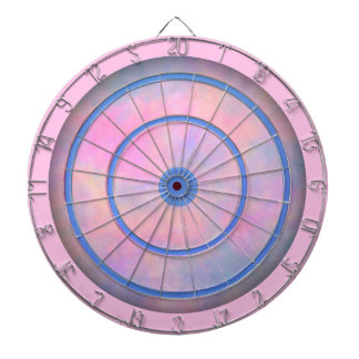 パステル素晴らしカラー調整の組み合わせ ダーツボード