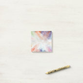 パステル素晴らし抽象芸術ウォーターカラーモダンアート ポストイット (デスク上)