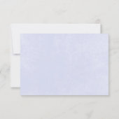 パステル素朴アジサイフローラモノグラムペリウィンクル 出欠カード (裏面)