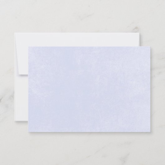 パステル素朴アジサイフローラモノグラムホワイト 出欠カード (裏面)