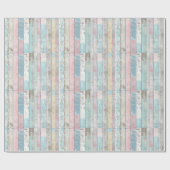 パステル素朴ウッドラッピング紙 ラッピングペーパー (フラット)