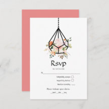 パステル素朴フローラテラリウム庭園の結婚式