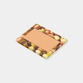 パステル素朴秋カラフルアップルオーチャードハーベスト ポストイット (アングル)