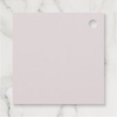 パステル素朴赤面《植物》スイレンベビーシャワー フェイバータグ (裏面)