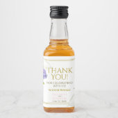 パステル結婚フローラサンキューミニ リキュールボトルラベル (正面)