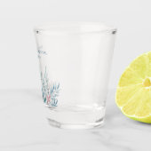 パステル結婚ボタニカルズマネー/ショットダンス –  ショットグラス (右)