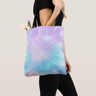パステル絞り染めサマーグラム#2 #decor #art トートバッグ