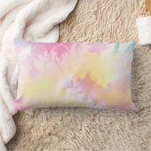 パステル絞り染めランバー装飾用クッション ランバークッション (ブランケット)