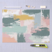 パステル絵を描スローパターン 薄葉紙 (クラフト)