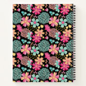 パステル絵を描フローラモノグラムスパイラルノート ノートブック (裏面)