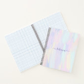 パステル絵を描線 ノートブック (内部)