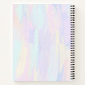 パステル絵を描線 ノートブック (裏面)