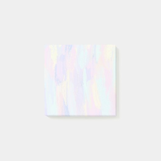 パステル絵を描線 ポストイット (正面)